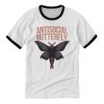 Cryptid Cryptozoology Mothman Introvert -Adults Butterfly Small Crew Neck Classic Fit Short Sleeve Polyester 100 Printed Blended Fabric Unisex Cotton Ringer T-Shirt Cryptid Cryptozoology Mothman Introvert -Adults Butterfly Small Crew Neck Classic Fit Short Sleeve Polyester 100 Printed Blended Fabric Unisex Cotton Ringer T-Shirt