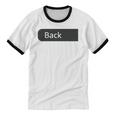 Dear Person Behind Me If You Can Read This Introvert Unisex Cotton Ringer T-Shirt