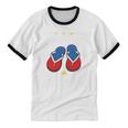 Discipline Arsenal Pinoy Nostalgia Filipino Tsinelas Premium Tri-Blend Unisex Cotton Ringer T-Shirt Discipline Arsenal Pinoy Nostalgia Filipino Tsinelas Premium Tri-Blend Unisex Cotton Ringer T-Shirt