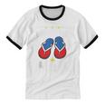 Discipline Arsenal Pinoy Nostalgia Filipino Tsinelas Unisex Cotton Ringer T-Shirt Discipline Arsenal Pinoy Nostalgia Filipino Tsinelas Unisex Cotton Ringer T-Shirt