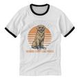 Dogtrovert Definition For Introvert Dog Lovers Unisex Cotton Ringer T-Shirt