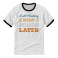 Doll Making Now Minimal Socializing Introvert Vintage Unisex Cotton Ringer T-Shirt Doll Making Now Minimal Socializing Introvert Vintage Unisex Cotton Ringer T-Shirt