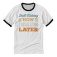 Doll Making Now Minimal Socializing Introvert Vintage Unisex Cotton Ringer T-Shirt