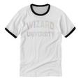 Don'T Call Me WIZARD UNIVERSITY Introvert Sarcastic Unisex Cotton Ringer T-Shirt