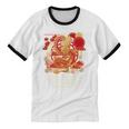 I Dont Know What Youre Doing Chinese New Year Introvert Unisex Cotton Ringer T-Shirt