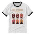 I Dont Like Morning People Introvert Coffee Lover Antisocial Unisex Cotton Ringer T-Shirt
