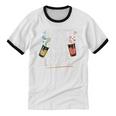I Don't Need Fun To Have Alcohol Introvert Party Drink Unisex Cotton Ringer T-Shirt
