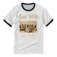East Wing Never Forget American Vintage Nostalgia Premium Tri-Blend Unisex Cotton Ringer T-Shirt East Wing Never Forget American Vintage Nostalgia Premium Tri-Blend Unisex Cotton Ringer T-Shirt
