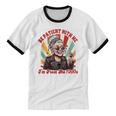Elder Emo Grandma Nana Be Patient With Me I'm From The 1900s Unisex Cotton Ringer T-Shirt