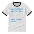 Elephant Party For Introvert Going Unisex Cotton Ringer T-Shirt