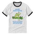 Enjoy Adulthood Comes With Bills Nostalgia Regret Unisex Cotton Ringer T-Shirt Enjoy Adulthood Comes With Bills Nostalgia Regret Unisex Cotton Ringer T-Shirt