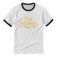 Ew People Antisocial Introvert Saying Yellow Lemon Unisex Cotton Ringer T-Shirt Ew People Antisocial Introvert Saying Yellow Lemon Unisex Cotton Ringer T-Shirt