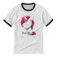 Ew People Unicorn Sarcastic Humor Introvert Unisex Cotton Ringer T-Shirt