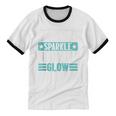 Extroverts Sparkle Introverts Glow Introvert Unisex Cotton Ringer T-Shirt Extroverts Sparkle Introverts Glow Introvert Unisex Cotton Ringer T-Shirt