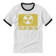 Fallout Shelter Nuclear War Radioactive Nostalgia T-Shirt Unisex Cotton Ringer T-Shirt