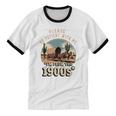 Father’s Day Please Be Patient With Me I'm From The 1900s Premium Unisex Cotton Ringer T-Shirt