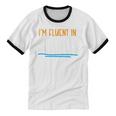 Im Fluent In Silence Introvert Unisex Cotton Ringer T-Shirt Im Fluent In Silence Introvert Unisex Cotton Ringer T-Shirt
