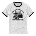 Forgive Me I'm From The 1900s No E-Car No SolarCells Premium Tri-Blend Unisex Cotton Ringer T-Shirt