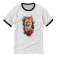 Fox For Fox Lovers Men Women Kids Introverts Unisex Cotton Ringer T-Shirt