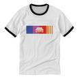 Frank Rapper Nostalgia Alternative R&B Mixtape Ocean Ultra Premium Tri-Blend Unisex Cotton Ringer T-Shirt