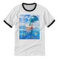 Frutiger Aero Aesthetic Tech Bubble Tea Boba Milktea Fishes Raglan Baseball Tee Unisex Cotton Ringer T-Shirt Frutiger Aero Aesthetic Tech Bubble Tea Boba Milktea Fishes Raglan Baseball Tee Unisex Cotton Ringer T-Shirt
