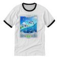 Frutiger Aero Skeuomorphism User Interface Nostalgia Unisex Cotton Ringer T-Shirt