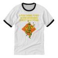 Fun Thing To Do In Morning Is Not Talk To Me Introvert Unisex Cotton Ringer T-Shirt