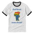 GDR Pioneer East East Nostalgia USSR Soviet Union Unisex Cotton Ringer T-Shirt