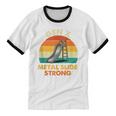Gen X Slide Strong Generation X Gen Xer Nostalgia Unisex Cotton Ringer T-Shirt