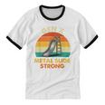 Gen X Slide Strong Generation X Gen Xer Nostalgia Unisex Cotton Ringer T-Shirt
