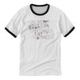Going Outside Is Hard Saying For Introvert And Homebody Premium Tri-Blend Unisex Cotton Ringer T-Shirt