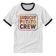 Grouchy Potato Crew Introvert Sarcasm Premium Tri-Blend Unisex Cotton Ringer T-Shirt Grouchy Potato Crew Introvert Sarcasm Premium Tri-Blend Unisex Cotton Ringer T-Shirt
