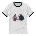 Happy Valentines Day Self Introvert Humor Antisocial Unisex Cotton Ringer T-Shirt Happy Valentines Day Self Introvert Humor Antisocial Unisex Cotton Ringer T-Shirt