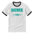 Home Is Where The Introvert Is Introvert Unisex Cotton Ringer T-Shirt Home Is Where The Introvert Is Introvert Unisex Cotton Ringer T-Shirt