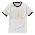 HOMEBODY For Men And Women Introverts Fun Graphic Unisex Cotton Ringer T-Shirt HOMEBODY For Men And Women Introverts Fun Graphic Unisex Cotton Ringer T-Shirt