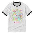 Iconic Nostalgia Vintage Graphic Unisex Cotton Ringer T-Shirt