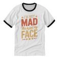I'm Not Mad This Is Just My Face Introvert Unisex Cotton Ringer T-Shirt I'm Not Mad This Is Just My Face Introvert Unisex Cotton Ringer T-Shirt