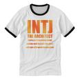 INTJ Architect Personality Introvert Sarcastic Orange Unisex Cotton Ringer T-Shirt INTJ Architect Personality Introvert Sarcastic Orange Unisex Cotton Ringer T-Shirt
