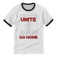 INTP Introverts Unite Anti Social For Men Women Unisex Cotton Ringer T-Shirt