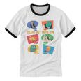 Introvert Anti People Antisocial Social Media Meme Lovers Unisex Cotton Ringer T-Shirt
