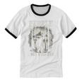 Introvert Bigfoot People Not A Big Fan Dad Joke Unisex Cotton Ringer T-Shirt