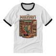 Introvert Book Lover The Bookworm's Retreat Unisex Cotton Ringer T-Shirt Introvert Book Lover The Bookworm's Retreat Unisex Cotton Ringer T-Shirt