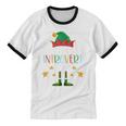 The Introvert Elf Christmas Family Matching Fun Xmas Top Unisex Cotton Ringer T-Shirt The Introvert Elf Christmas Family Matching Fun Xmas Top Unisex Cotton Ringer T-Shirt