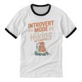 Introvert Mode Hiking Activated Hiker Unisex Cotton Ringer T-Shirt Introvert Mode Hiking Activated Hiker Unisex Cotton Ringer T-Shirt