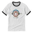 Introvert Music Lover Donuts Sarcastic Unisex Cotton Ringer T-Shirt Introvert Music Lover Donuts Sarcastic Unisex Cotton Ringer T-Shirt
