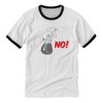 Introvert People Spray Unisex Cotton Ringer T-Shirt