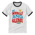 Introvert Relaxation Me Myself And Silence Summer Vacation For Men Women Unisex Cotton Ringer T-Shirt Introvert Relaxation Me Myself And Silence Summer Vacation For Men Women Unisex Cotton Ringer T-Shirt