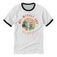 Introvert Relaxation Me Myself And Silence Summer Vacation Men Women Unisex Cotton Ringer T-Shirt