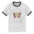 Im An Introvert Unless You Talk About Accordions Unisex Cotton Ringer T-Shirt