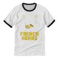 Im Introvert Unless You Talk About French Horns Unisex Cotton Ringer T-Shirt